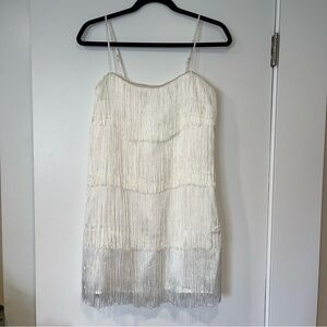 Abercrombie Fringe Mini Dress